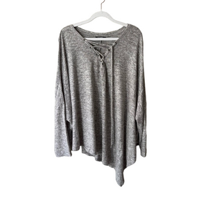 George Gray Asymmetrical Long Sleeve Tunic Women’s 4X Casual Relaxed